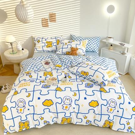 91家纺网 家纺一手货源 找家纺 （总）寐居家纺 2022新款全棉印花四件套