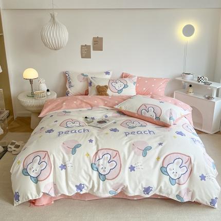 91家纺网 家纺一手货源 找家纺 （总）寐居家纺 2022新款全棉印花四件套