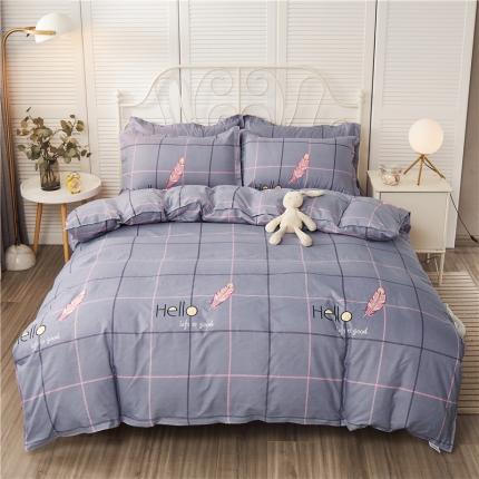 91家纺网 家纺一手货源 找家纺 （总）优家居 2024新款植物羊绒四件套