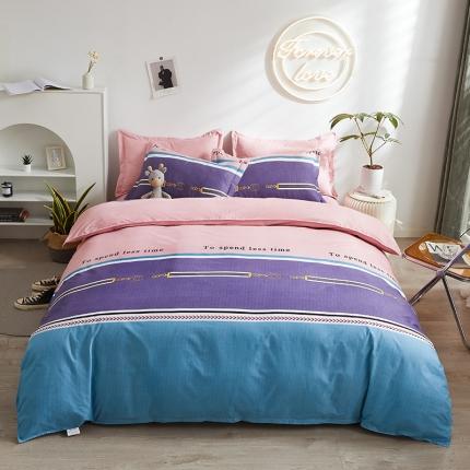 优家居 2023新款植物羊绒四件套 爱巢