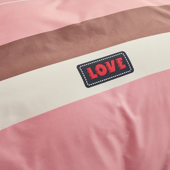 91家纺网 家纺一手货源 找家纺 优家居 2023新款植物羊绒四件套 爱的约定