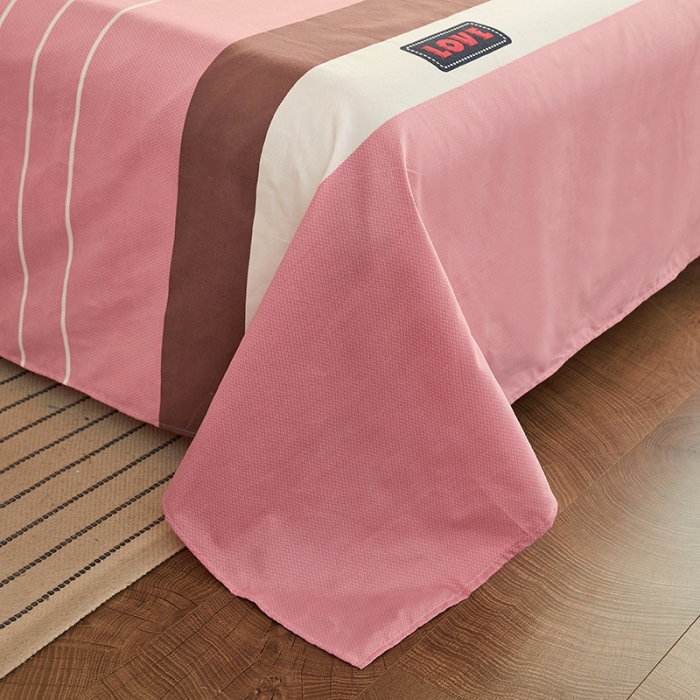 91家纺网 家纺一手货源 找家纺 优家居 2023新款植物羊绒四件套 爱的约定