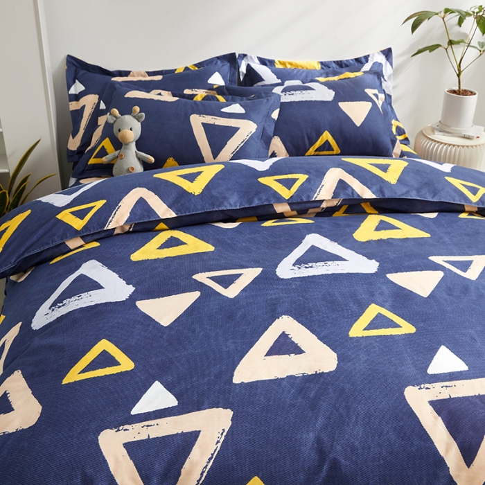 91家纺网 家纺一手货源 找家纺 优家居 2023新款植物羊绒四件套 巴黎时光