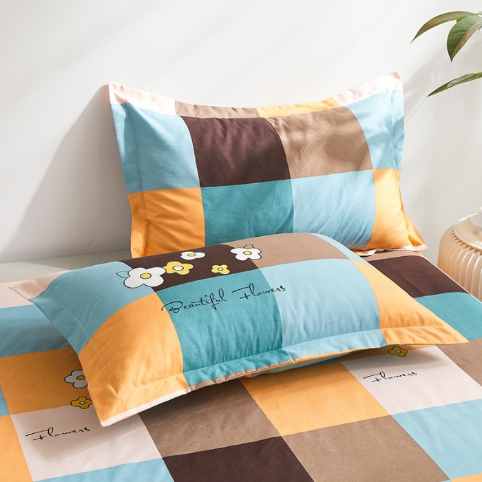 91家纺网 家纺一手货源 找家纺 优家居 2023新款植物羊绒四件套 布莱格