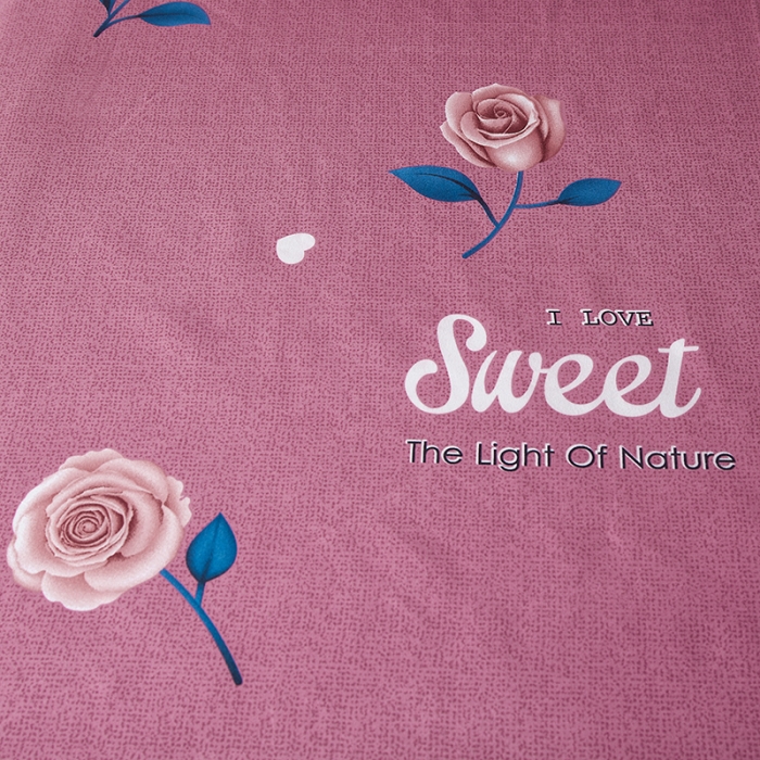 91家纺网 家纺一手货源 找家纺 优家居 2023新款植物羊绒四件套 多彩心情