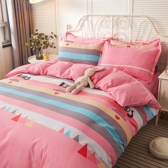 91家纺网 家纺一手货源 找家纺 优家居 2023新款植物羊绒四件套 风帆远航