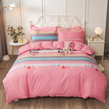 优家居 2023新款植物羊绒四件套 风帆远航