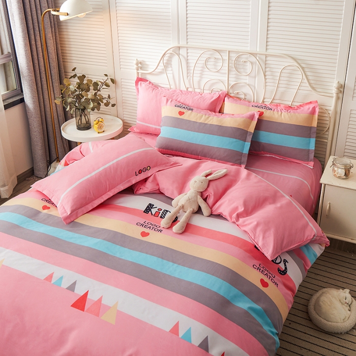 91家纺网 家纺一手货源 找家纺 优家居 2023新款植物羊绒四件套 风帆远航