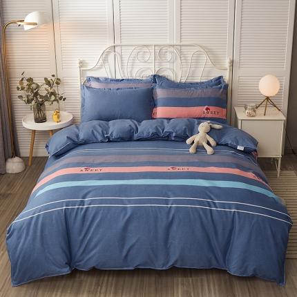 优家居 2023新款植物羊绒四件套 美丽约定