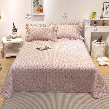 宝齐莱 2022新款13372韩版全棉印花单床单 姹紫嫣红