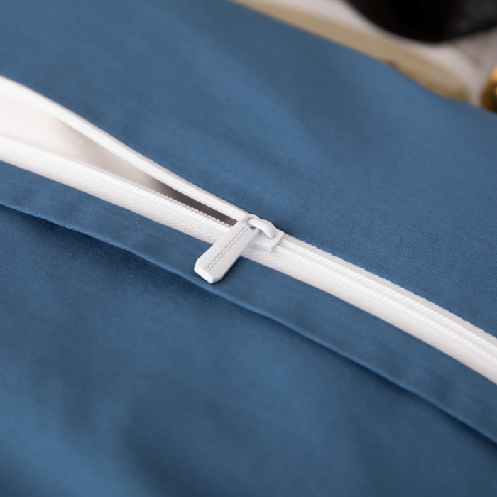 91家纺网 家纺一手货源 找家纺 魅都100阿克苏长绒棉数码印花四件套 星辰大海深蓝