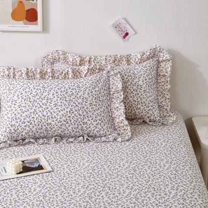 91家纺网 家纺一手货源 找家纺 (总）宝齐莱 2022新款13372韩版全棉印花枕套