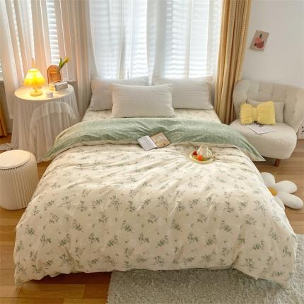 91家纺网 家纺一手货源 找家纺 （总）宝齐莱 2022新款13372全棉印花单被套