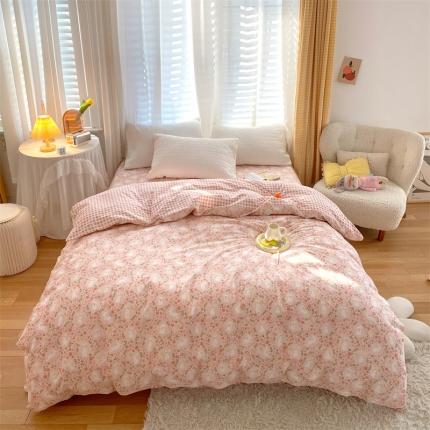 91家纺网 家纺一手货源 找家纺 （总）宝齐莱 2022新款13372全棉印花单被套