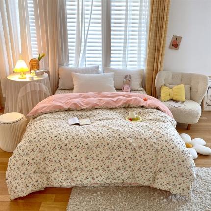 91家纺网 家纺一手货源 找家纺 （总）宝齐莱 2022新款13372全棉印花单被套