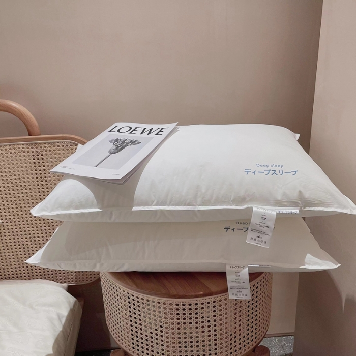 91家纺网 家纺一手货源 找家纺 （总）伟邦 2023新款日式极简蓬松枕48*74