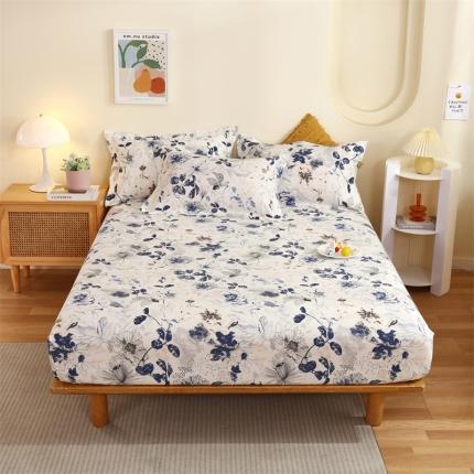 91家纺网 家纺一手货源 找家纺 （总）宝齐莱 2022新款13372全棉印花单床笠