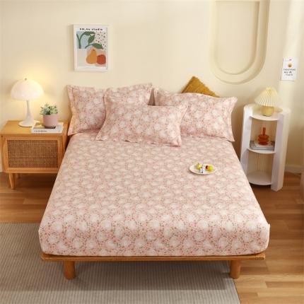 91家纺网 家纺一手货源 找家纺 宝齐莱 2022新款13372全棉印花单床笠 恋语