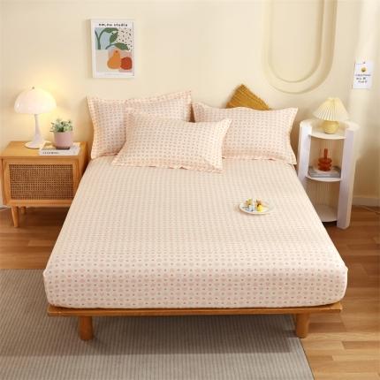 91家纺网 家纺一手货源 找家纺 宝齐莱 2022新款13372全棉印花单床笠 一见倾心