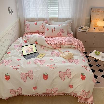 91家纺网 家纺一手货源 找家纺 （总）雅居纺家纺 2022新款13070全棉四件套