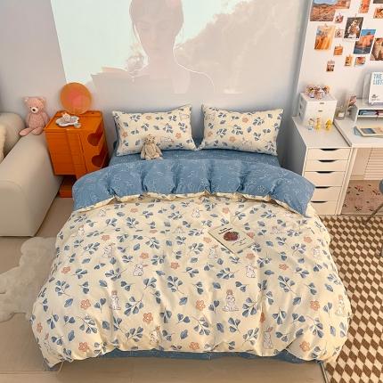 91家纺网 家纺一手货源 找家纺 （总）雅居纺家纺 2022新款13070全棉四件套