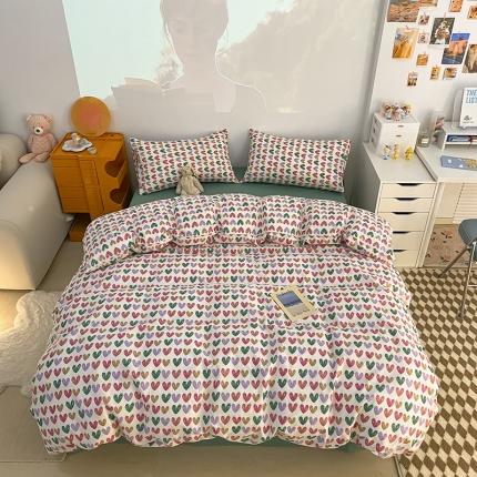 91家纺网 家纺一手货源 找家纺 （总）雅居纺家纺 2022新款13070全棉四件套