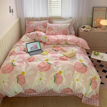 91家纺网 家纺一手货源 找家纺 （总）雅居纺家纺 2022新款13070全棉四件套