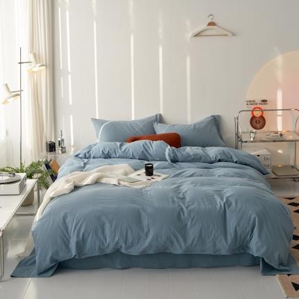 91家纺网 家纺一手货源 找家纺 （总）雅居纺家纺 2022新款全棉水洗棉四件套