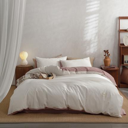 91家纺网 家纺一手货源 找家纺 （总）雅居纺家纺 2022新款全棉水洗棉四件套