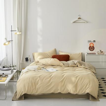 91家纺网 家纺一手货源 找家纺 （总）雅居纺家纺 2022新款全棉水洗棉四件套