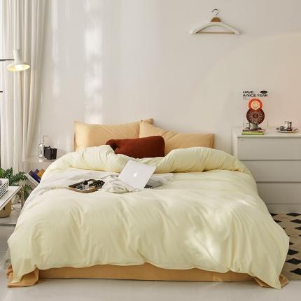 91家纺网 家纺一手货源 找家纺 （总）雅居纺家纺 2022新款全棉水洗棉四件套