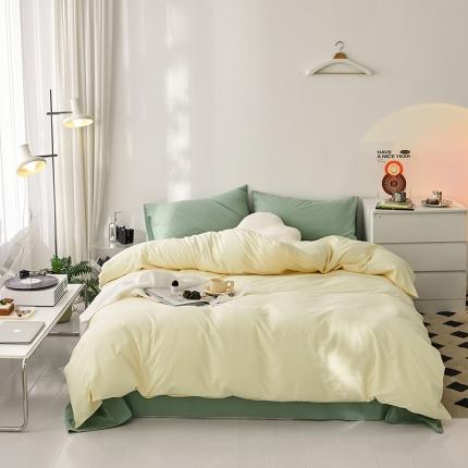 91家纺网 家纺一手货源 找家纺 （总）雅居纺家纺 2022新款全棉水洗棉四件套