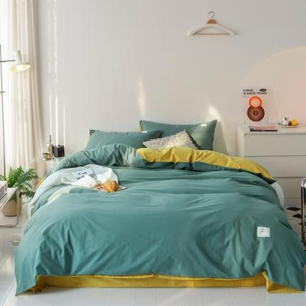 91家纺网 家纺一手货源 找家纺 （总）雅居纺家纺 2022新款全棉水洗棉四件套