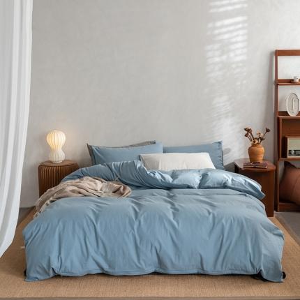 91家纺网 家纺一手货源 找家纺 （总）雅居纺家纺 2022新款全棉水洗棉四件套