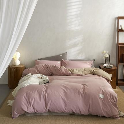 91家纺网 家纺一手货源 找家纺 （总）雅居纺家纺 2022新款全棉水洗棉四件套