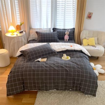 91家纺网 家纺一手货源 找家纺 (总）宝齐莱 2022新款13372全棉印花床品套件四件套