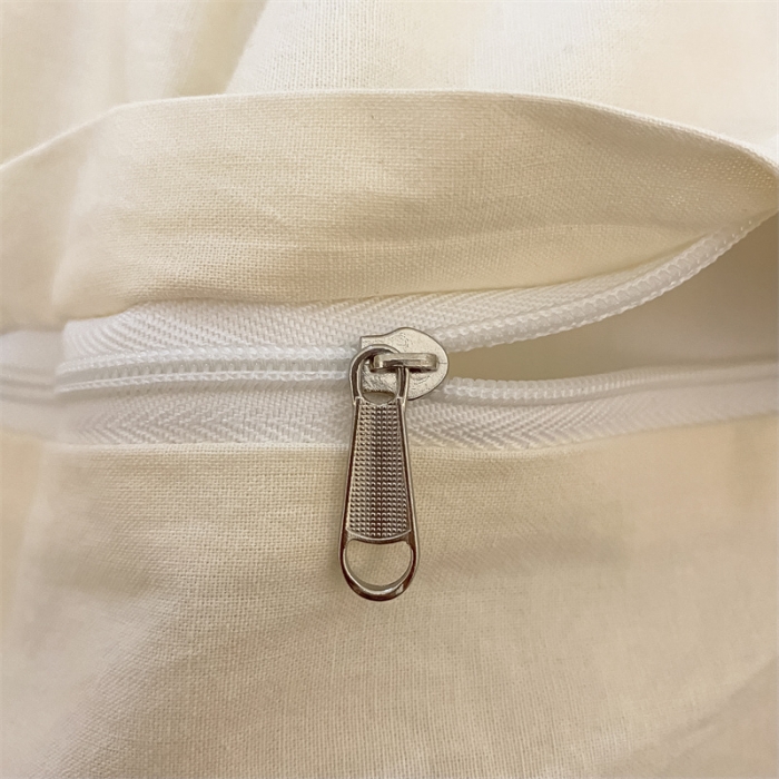 91家纺网 家纺一手货源 找家纺 (总)金丝鸟 2023新款纯色全棉水洗棉贝壳边四件套