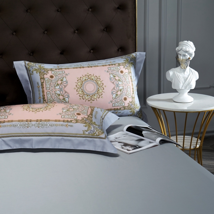 91家纺网 家纺一手货源 找家纺 （总）缔缦家纺 2022新款长绒棉数码印花四件套