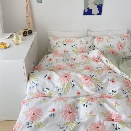 91家纺网 家纺一手货源 找家纺 （总）麦伦2021ins风全棉碎花小清新三四件套田园少女网红