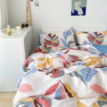 91家纺网 家纺一手货源 找家纺 （总）麦伦2021ins风全棉碎花小清新三四件套田园少女网红