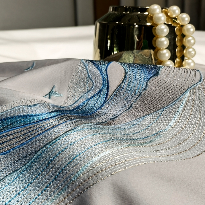 91家纺网 家纺一手货源 找家纺 （总）缔缦家纺 2022新款100s澳棉刺绣系列四件套-奥赛