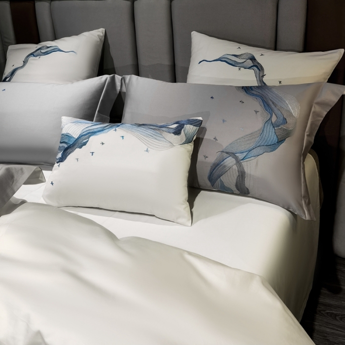 91家纺网 家纺一手货源 找家纺 （总）缔缦家纺 2022新款100s澳棉刺绣系列四件套-奥赛