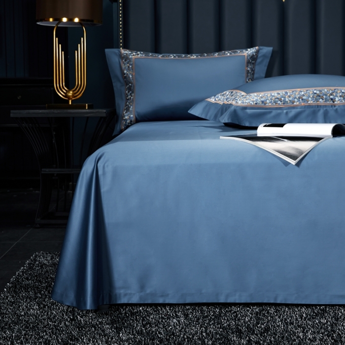 91家纺网 家纺一手货源 找家纺 总 缔缦家纺 2022新款100s澳棉刺绣系列四件套-布瑞琪