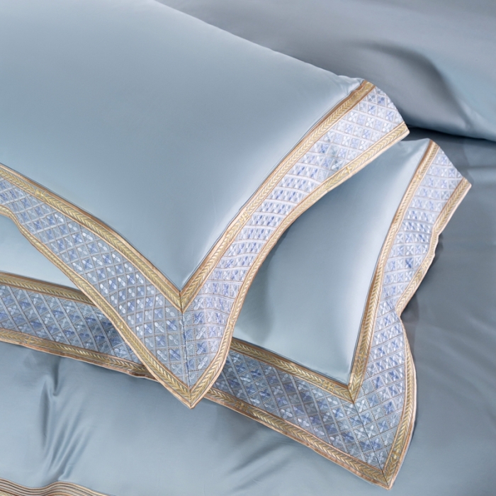 91家纺网 家纺一手货源 找家纺 总 缔缦家纺 2022新款100s澳棉刺绣系列四件套-卡萨帝