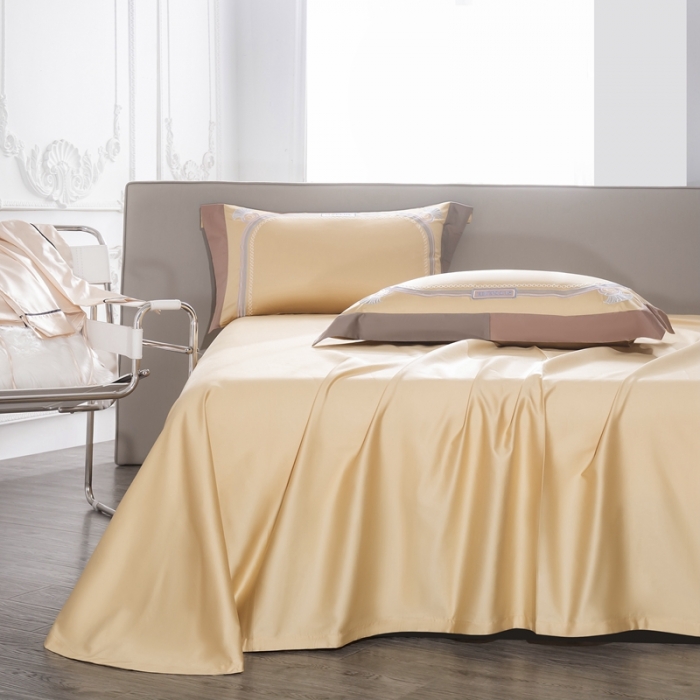 91家纺网 家纺一手货源 找家纺 总 缔缦家纺 2022新款100s澳棉刺绣系列四件套-拉斐尔