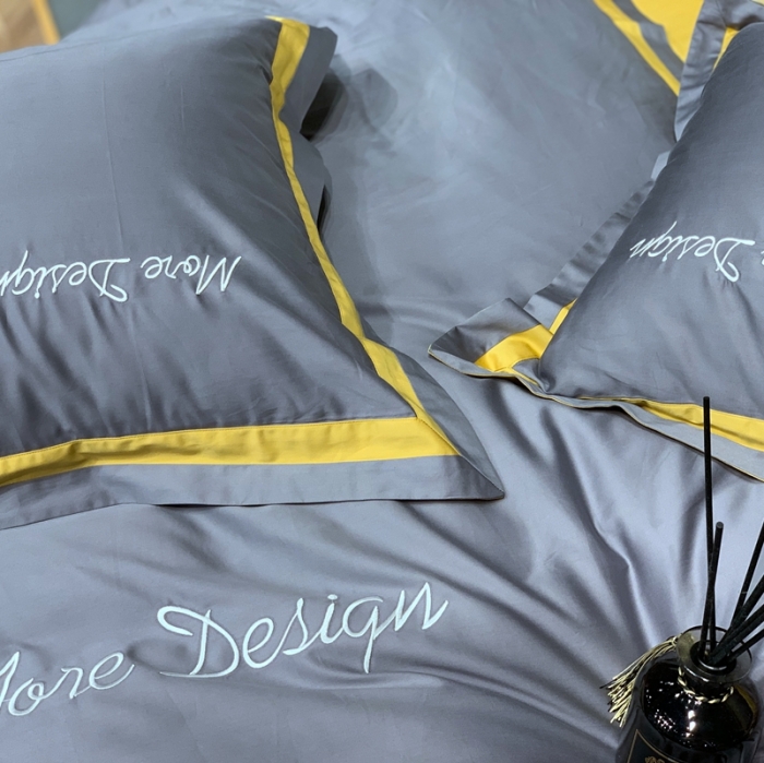 91家纺网 家纺一手货源 找家纺 总缔缦家纺 2022新款100支长绒棉福利跑量款四件套-格调