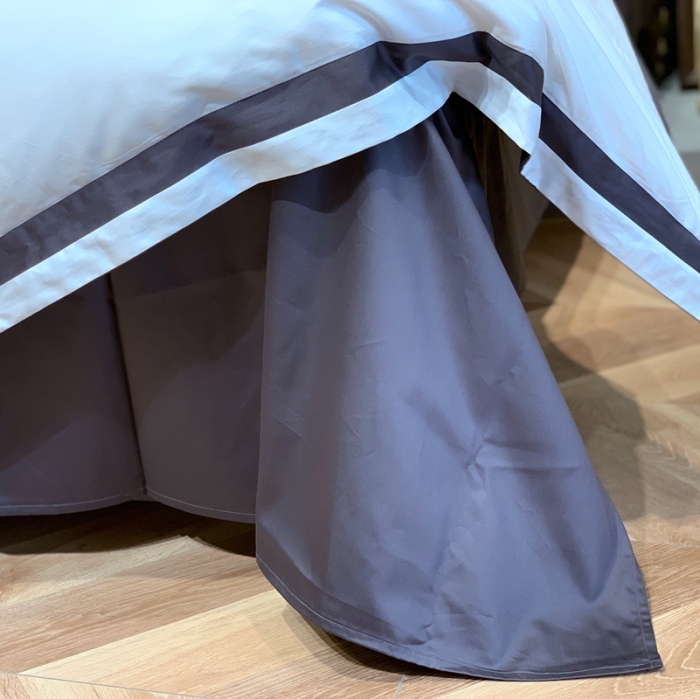 91家纺网 家纺一手货源 找家纺 缔缦家纺 2022新款100支长绒棉福利跑量款四件套-格调 本白