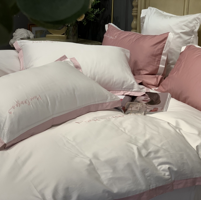 91家纺网 家纺一手货源 找家纺 总 缔缦家纺2022新款100支长绒棉福利跑量款四件套-年华