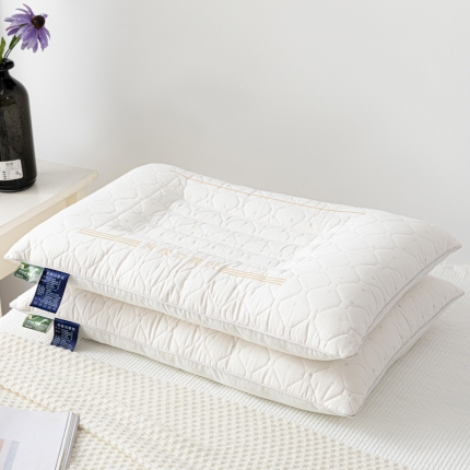 91家纺网 家纺一手货源 找家纺 2023新品天然泰国乳胶枕头乳胶决明子颈椎枕成人枕芯