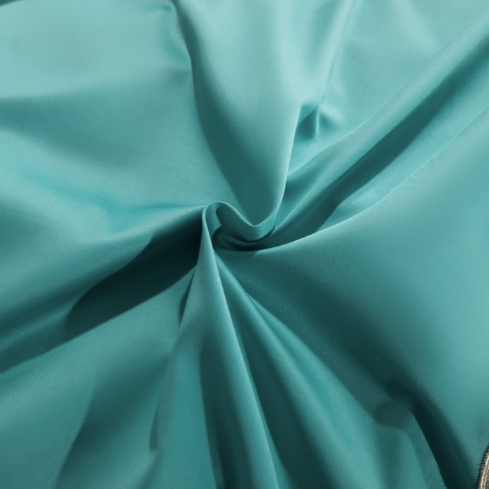 91家纺网 家纺一手货源 找家纺 缔缦家纺 2022新款100支长绒棉蕾丝系列四件套-莫奈 蒂芙尼蓝